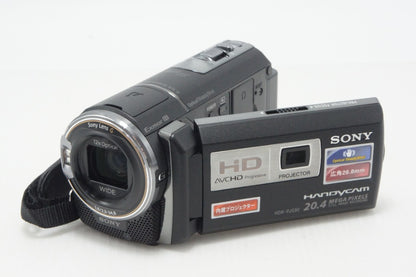 美品 SONY デジタルビデオカメラ Handycam HDR-PJ590V ブラック 元箱付 260810g