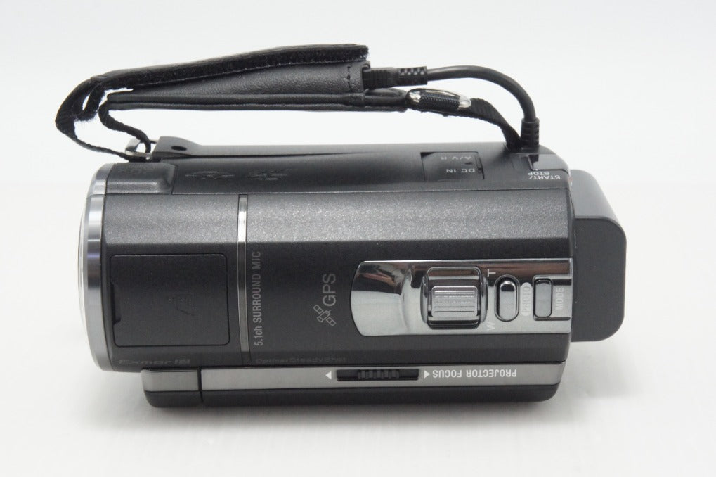 美品 SONY デジタルビデオカメラ Handycam HDR-PJ590V ブラック 元箱付 260810g