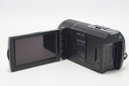 美品 SONY デジタルビデオカメラ Handycam HDR-PJ590V ブラック 元箱付 260810g