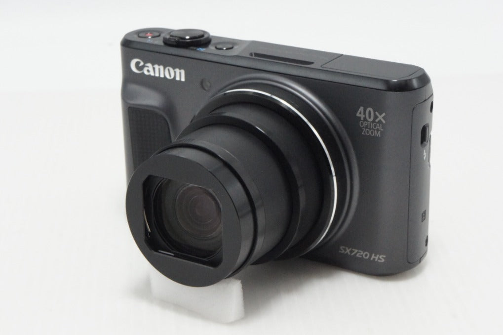 良品 Canon キヤノン PowerShot SX720 HS コンパクトデジタルカメラ ブラック 260811d