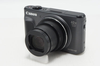 良品 Canon キヤノン PowerShot SX720 HS コンパクトデジタルカメラ ブラック 260811d