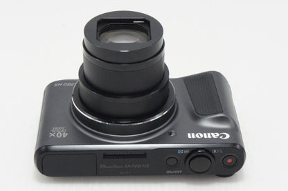 良品 Canon キヤノン PowerShot SX720 HS コンパクトデジタルカメラ ブラック 260811d