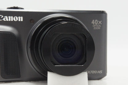 良品 Canon キヤノン PowerShot SX720 HS コンパクトデジタルカメラ ブラック 260811d