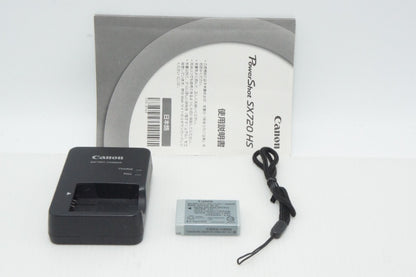 良品 Canon キヤノン PowerShot SX720 HS コンパクトデジタルカメラ ブラック 260811d