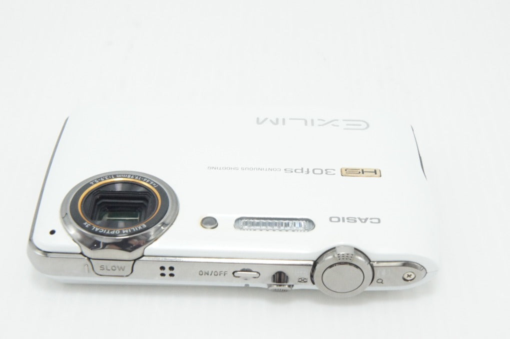 CASIO カシオ HIGH SPEED EXILIM EX-FS10 コンパクトデジタルカメラ ホワイト 260811h