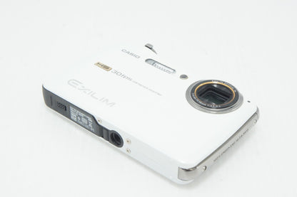 CASIO カシオ HIGH SPEED EXILIM EX-FS10 コンパクトデジタルカメラ ホワイト 260811h