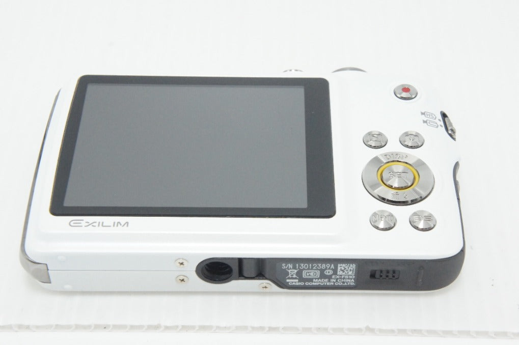 CASIO カシオ HIGH SPEED EXILIM EX-FS10 コンパクトデジタルカメラ ホワイト 260811h