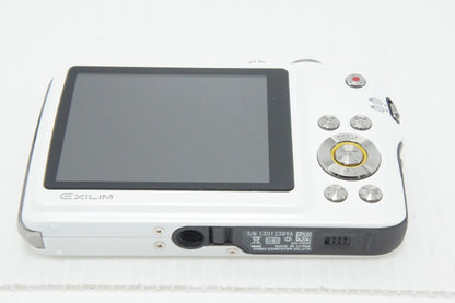 CASIO カシオ HIGH SPEED EXILIM EX-FS10 コンパクトデジタルカメラ ホワイト 260811h