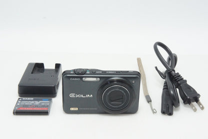 良品 CASIO カシオ EXILIM EX-ZR10 コンパクトデジタルカメラ ブラック 260811i