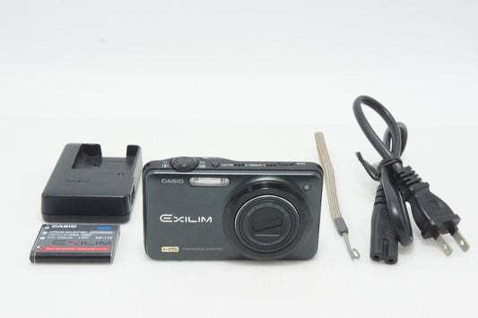 良品 CASIO カシオ EXILIM EX-ZR10 コンパクトデジタルカメラ ブラック 260811i