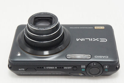 良品 CASIO カシオ EXILIM EX-ZR10 コンパクトデジタルカメラ ブラック 260811i