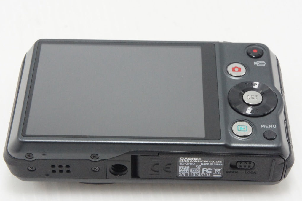 良品 CASIO カシオ EXILIM EX-ZR10 コンパクトデジタルカメラ ブラック 260811i
