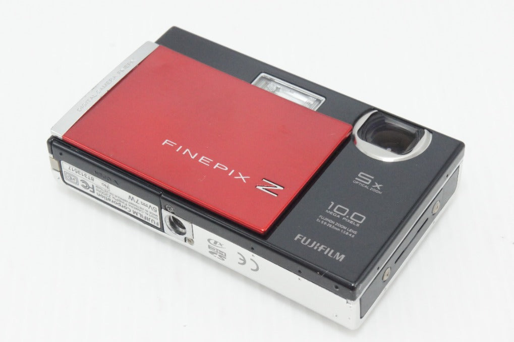 FUJIFILM フジフィルム FinePix Z200fd コンパクトデジタルカメラ レッド＆ブラック 元箱付 260811j