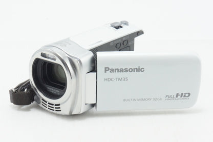 良品 Panasonic パナソニック HDC-TM35 デジタルビデオカメラ ホワイト 元箱付 260811l