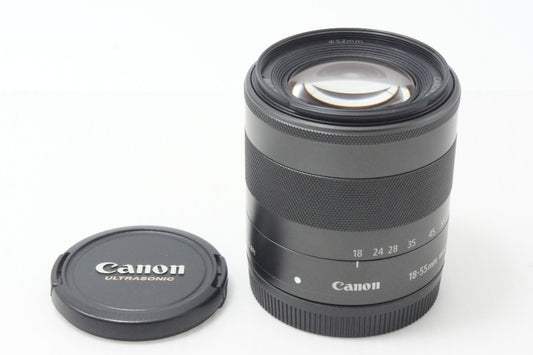 [Excellent] Canon EF-M 18-55mm F3.5-5.6 IS STM EF-M Mount Mirrorless APS-C Zoom Lens 260811ma
