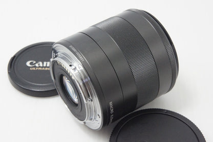 良品 Canon キヤノン EF-M 18-55mm F3.5-5.6 IS STM EF-Mマウント ミラーレス用 APS-C ズームレンズ 260811ma