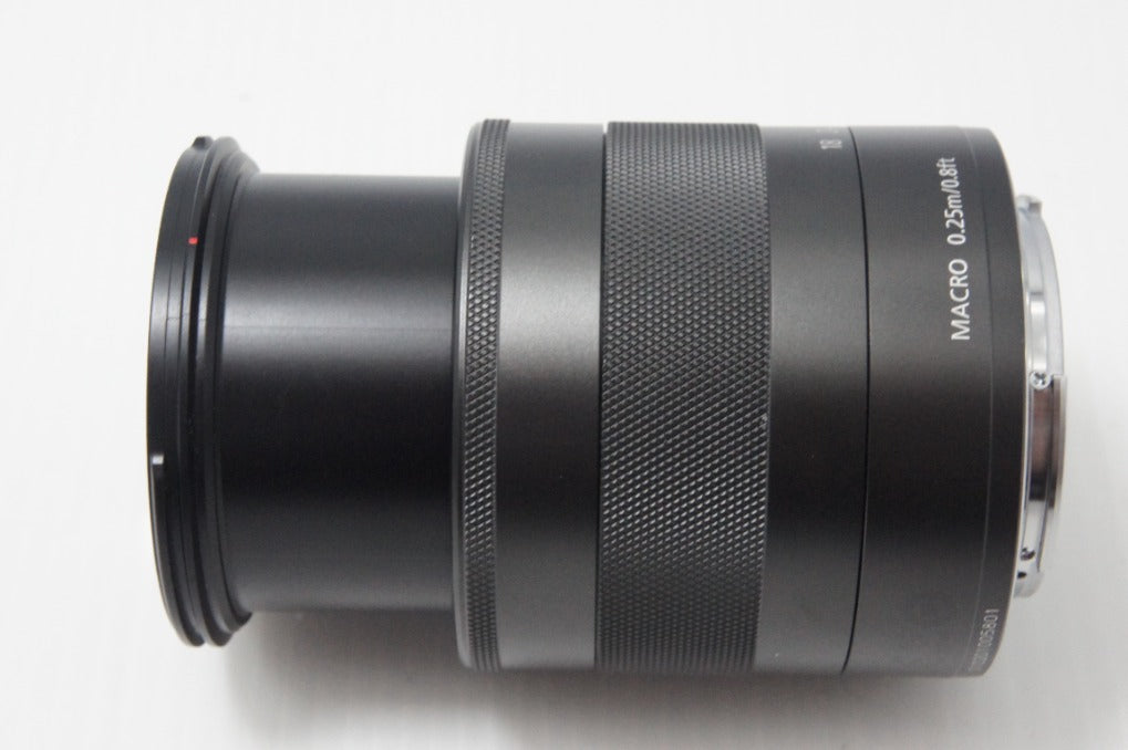 良品 Canon キヤノン EF-M 18-55mm F3.5-5.6 IS STM EF-Mマウント ミラーレス用 APS-C ズームレンズ 260811ma