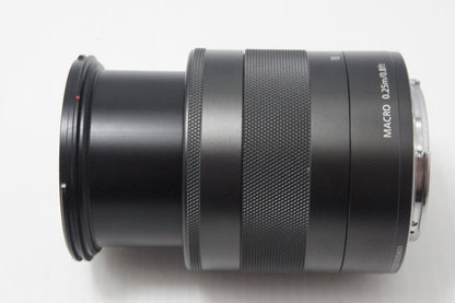 良品 Canon キヤノン EF-M 18-55mm F3.5-5.6 IS STM EF-Mマウント ミラーレス用 APS-C ズームレンズ 260811ma