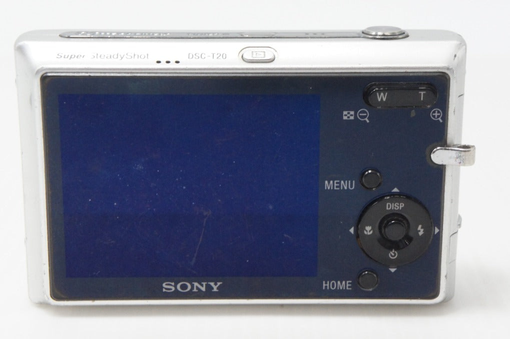 SONY ソニー Cyber-shot DSC-T20 コンパクトデジタルカメラ シルバー 260812aa