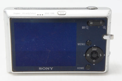 SONY ソニー Cyber-shot DSC-T20 コンパクトデジタルカメラ シルバー 260812aa
