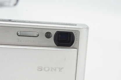 SONY ソニー Cyber-shot DSC-T20 コンパクトデジタルカメラ シルバー 260812aa