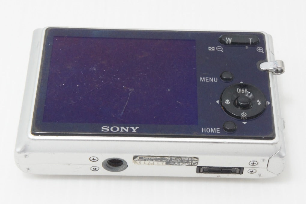 SONY ソニー Cyber-shot DSC-T20 コンパクトデジタルカメラ シルバー 260812aa