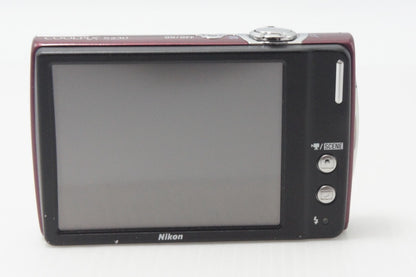 美品 Nikon ニコン COOLPIX S230 コンパクトデジタルカメラ パープル 元箱付 260812am