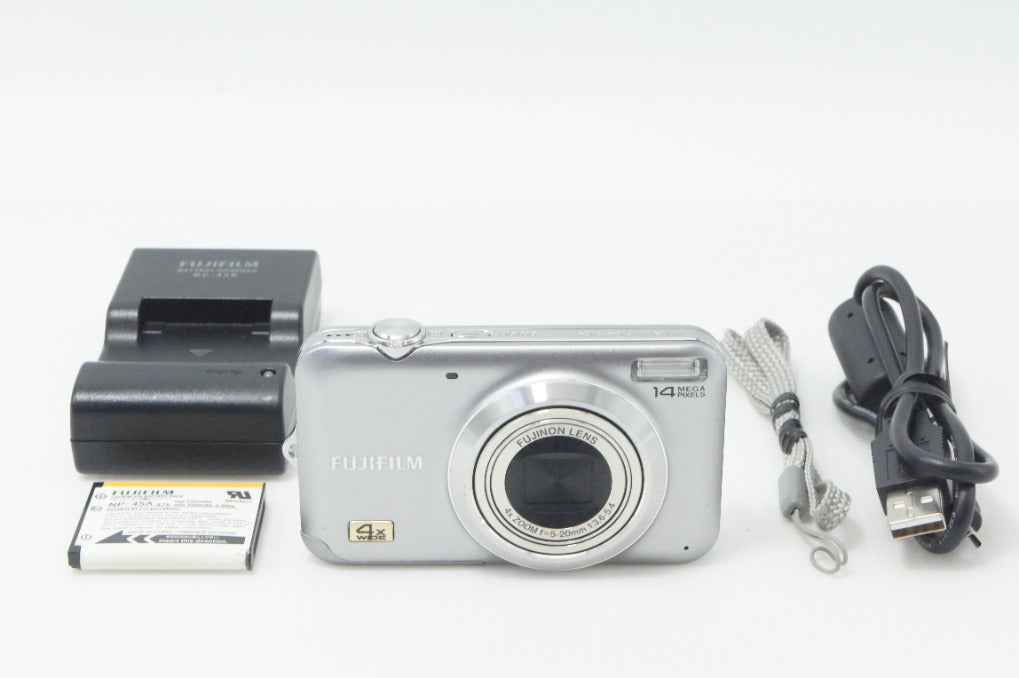 FUJIFILM フジフィルム FinePix JX180 コンパクトデジタルカメラ シルバー 260812o