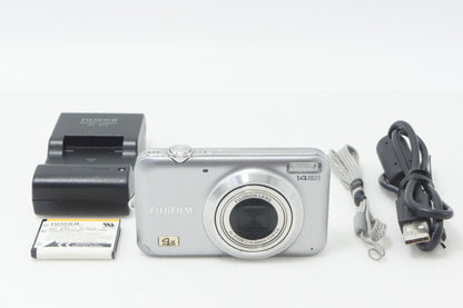 FUJIFILM フジフィルム FinePix JX180 コンパクトデジタルカメラ シルバー 260812o
