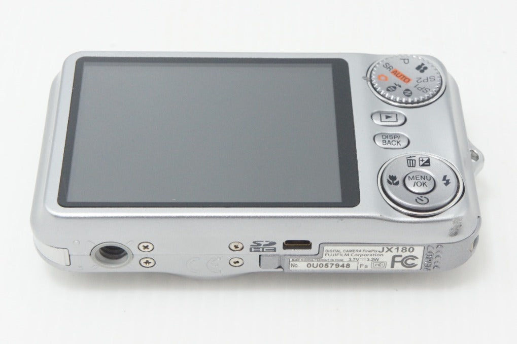 FUJIFILM フジフィルム FinePix JX180 コンパクトデジタルカメラ シルバー 260812o