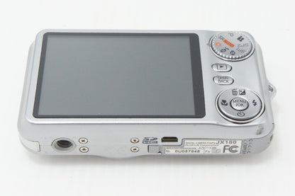FUJIFILM フジフィルム FinePix JX180 コンパクトデジタルカメラ シルバー 260812o