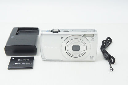 Canon キヤノン PowerShot A2600 コンパクトデジタルカメラ シルバー 260812p