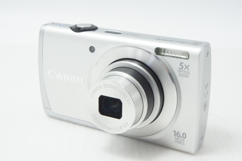Canon キヤノン PowerShot A2600 コンパクトデジタルカメラ シルバー 260812p