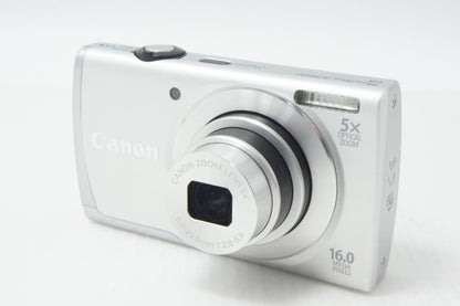Canon キヤノン PowerShot A2600 コンパクトデジタルカメラ シルバー 260812p