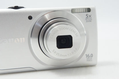 Canon キヤノン PowerShot A2600 コンパクトデジタルカメラ シルバー 260812p
