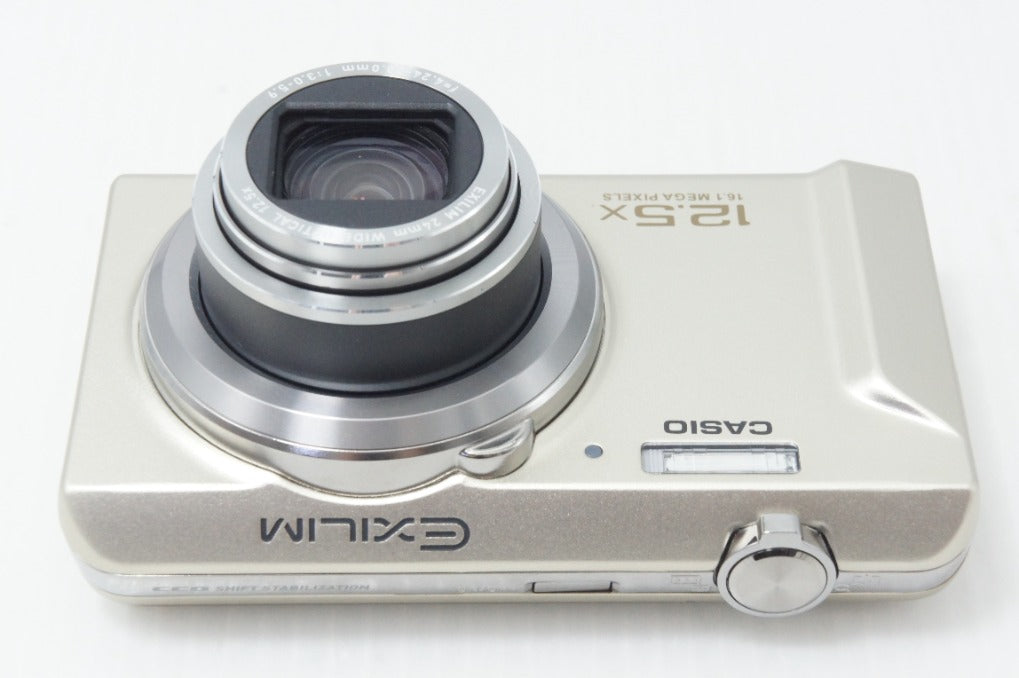 美品 CASIO カシオ EXILIM EX-ZS170 コンパクトデジタルカメラ ゴールド 260812u