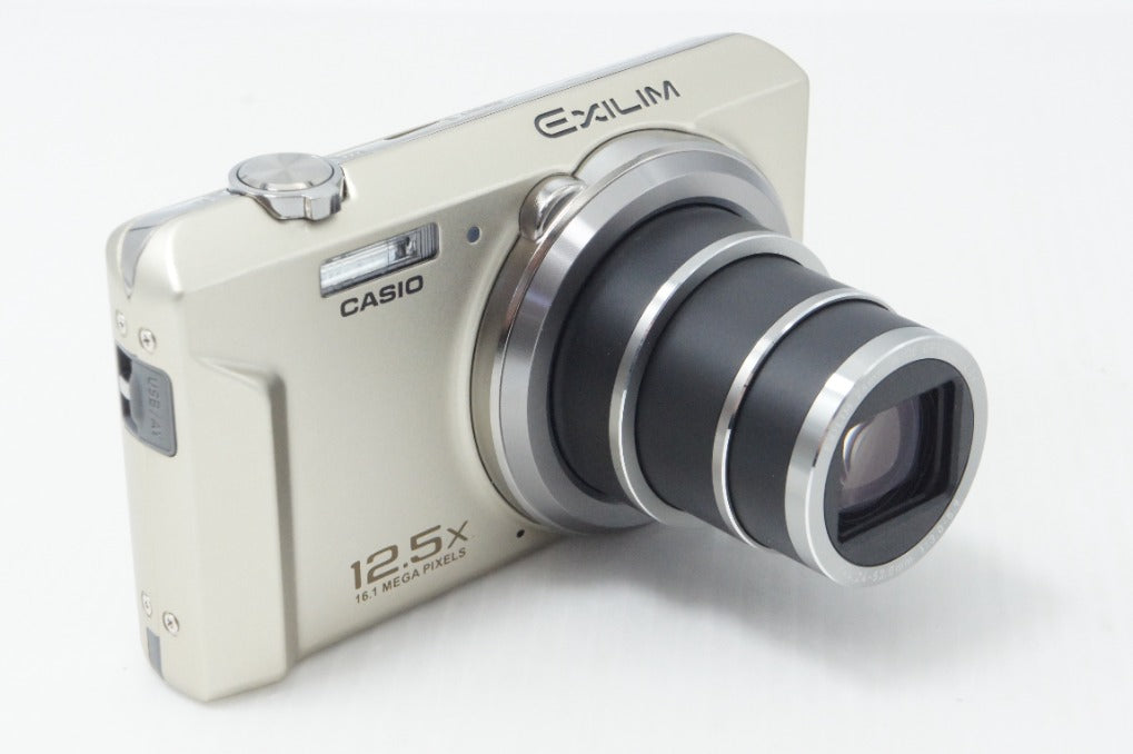 美品 CASIO カシオ EXILIM EX-ZS170 コンパクトデジタルカメラ ゴールド 260812u