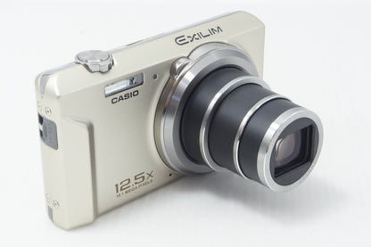 美品 CASIO カシオ EXILIM EX-ZS170 コンパクトデジタルカメラ ゴールド 260812u