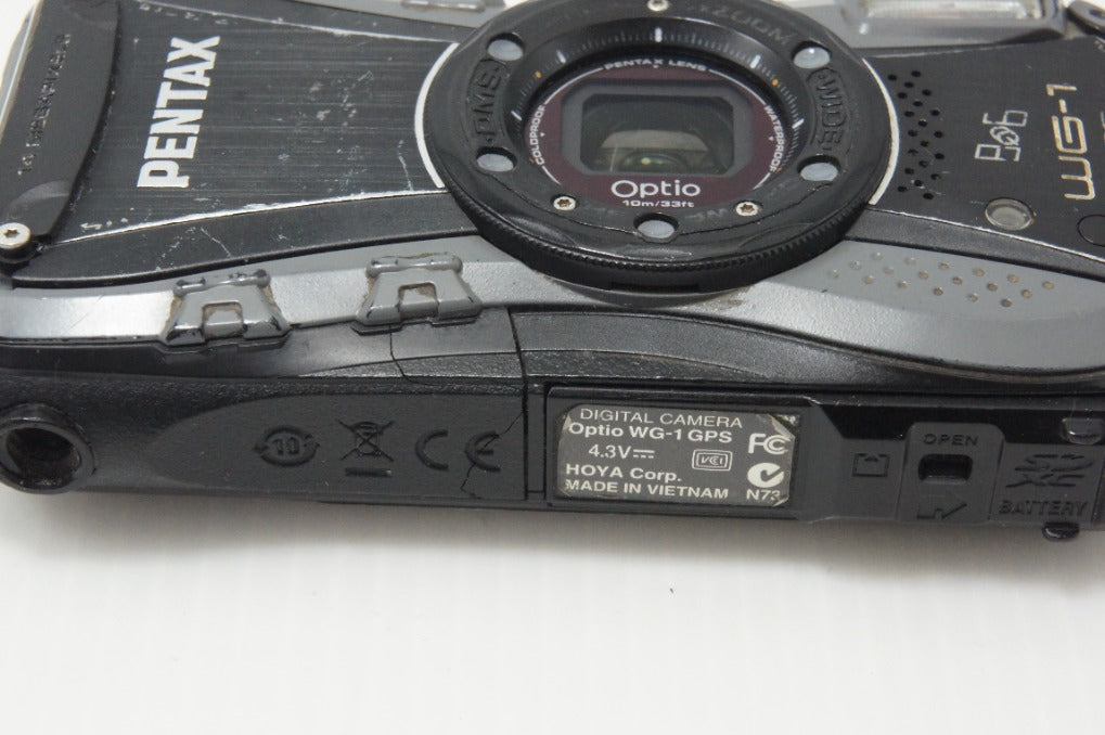 PENTAX ペンタックス Optio WG-1 GPS コンパクトデジタルカメラ ブラック 260813g