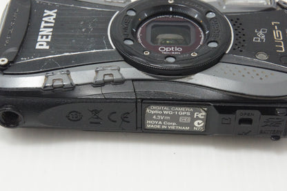 PENTAX ペンタックス Optio WG-1 GPS コンパクトデジタルカメラ ブラック 260813g