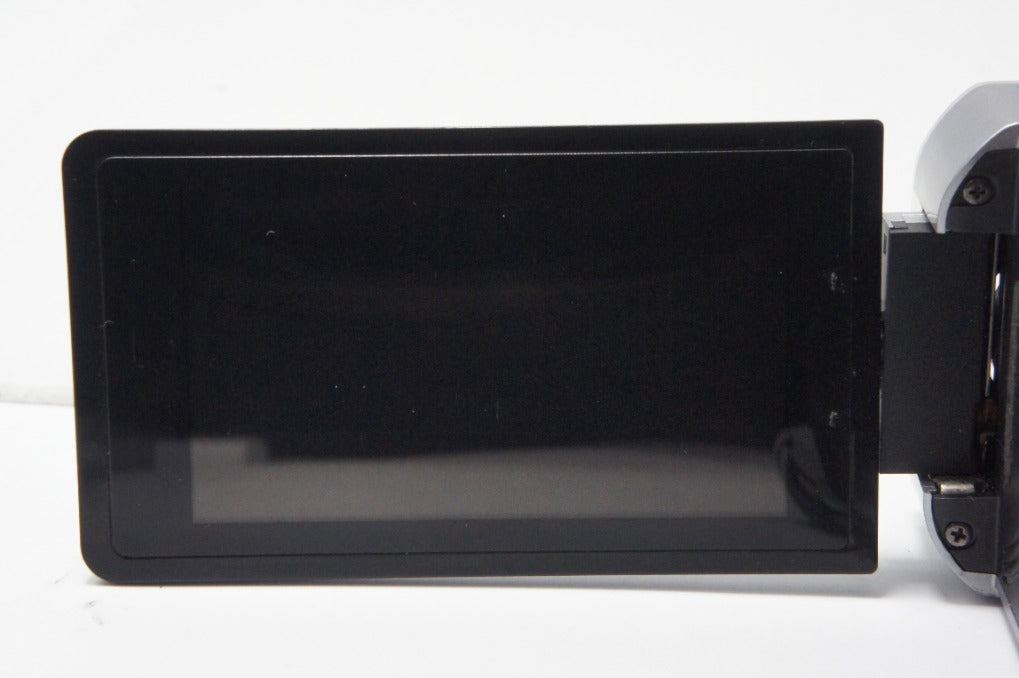 JVC ケンウッド Everio GZ-V590 デジタルビデオカメラ シルバー ポーチ付 260817a