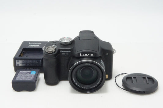 良品 Panasonic パナソニック LUMIX DMC-FZ8 デジタルカメラ ブラック 260818c