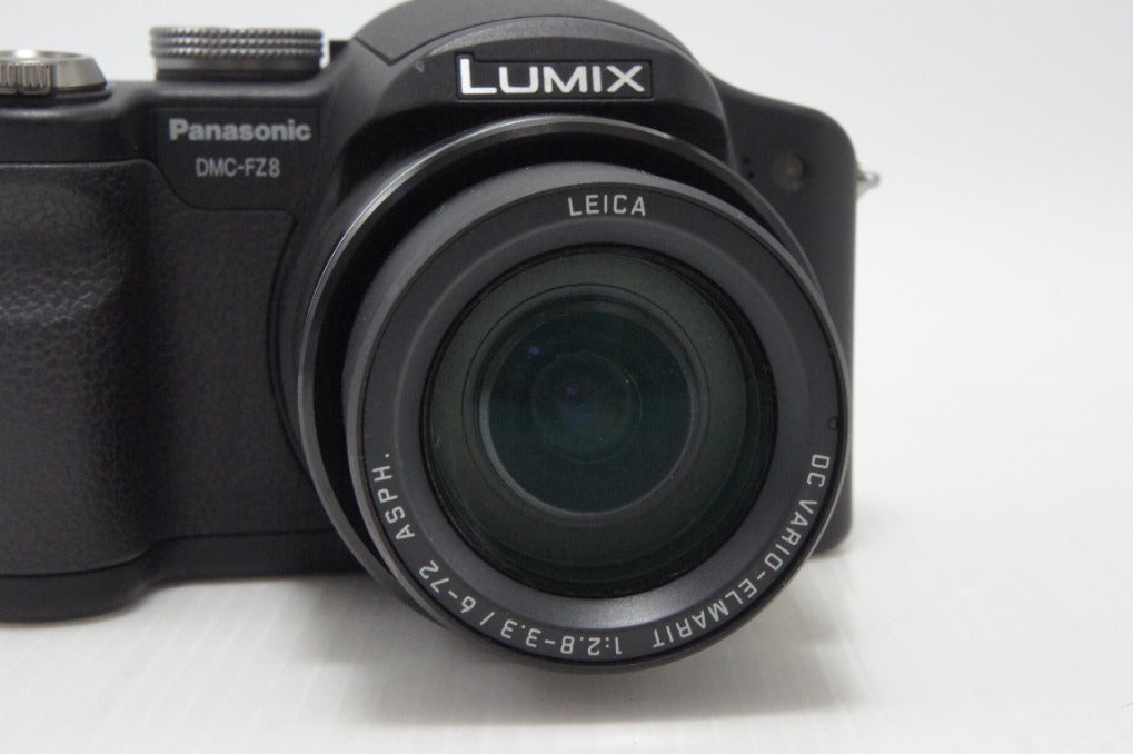 良品 Panasonic パナソニック LUMIX DMC-FZ8 デジタルカメラ ブラック 260818c