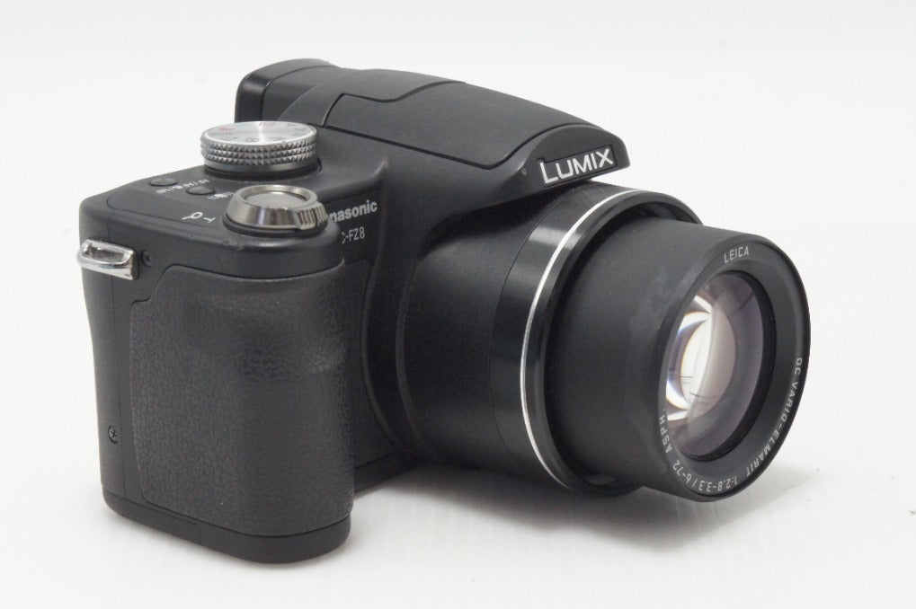 良品 Panasonic パナソニック LUMIX DMC-FZ8 デジタルカメラ ブラック 260818c