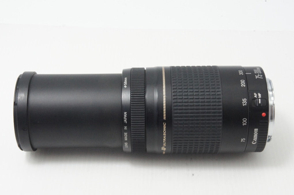 Canon キヤノン EF 75-300mm F4-5.6 II USM フルサイズ ズームレンズ 260820a