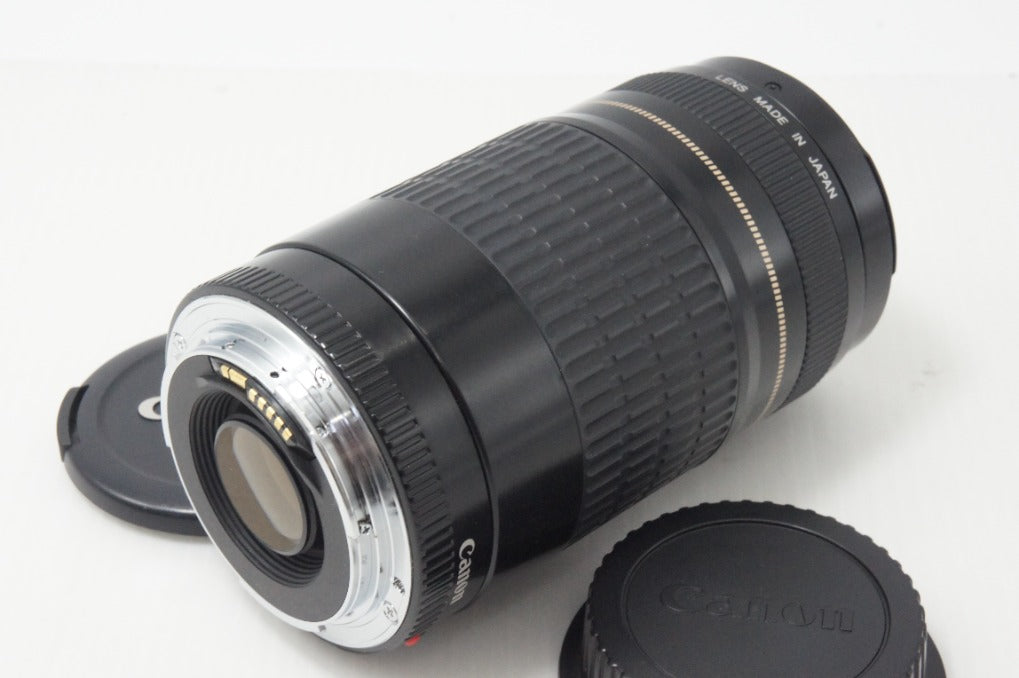 良品 Canon キヤノン EF 75-300mm F4-5.6 USM ブラック EFマウント フルサイズ ズームレンズ 260820b