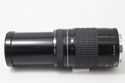 良品 Canon キヤノン EF 75-300mm F4-5.6 USM ブラック EFマウント フルサイズ ズームレンズ 260820b