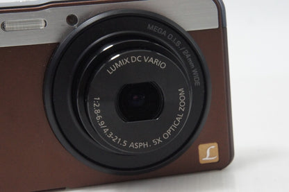 Panasonic パナソニック LUMIX DMC-XS3 コンパクトデジタルカメラ ブラウン 元箱付 260820d