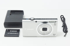 Canon キヤノン PowerShot A2400 IS コンパクトデジタルカメラ シルバー 260820e