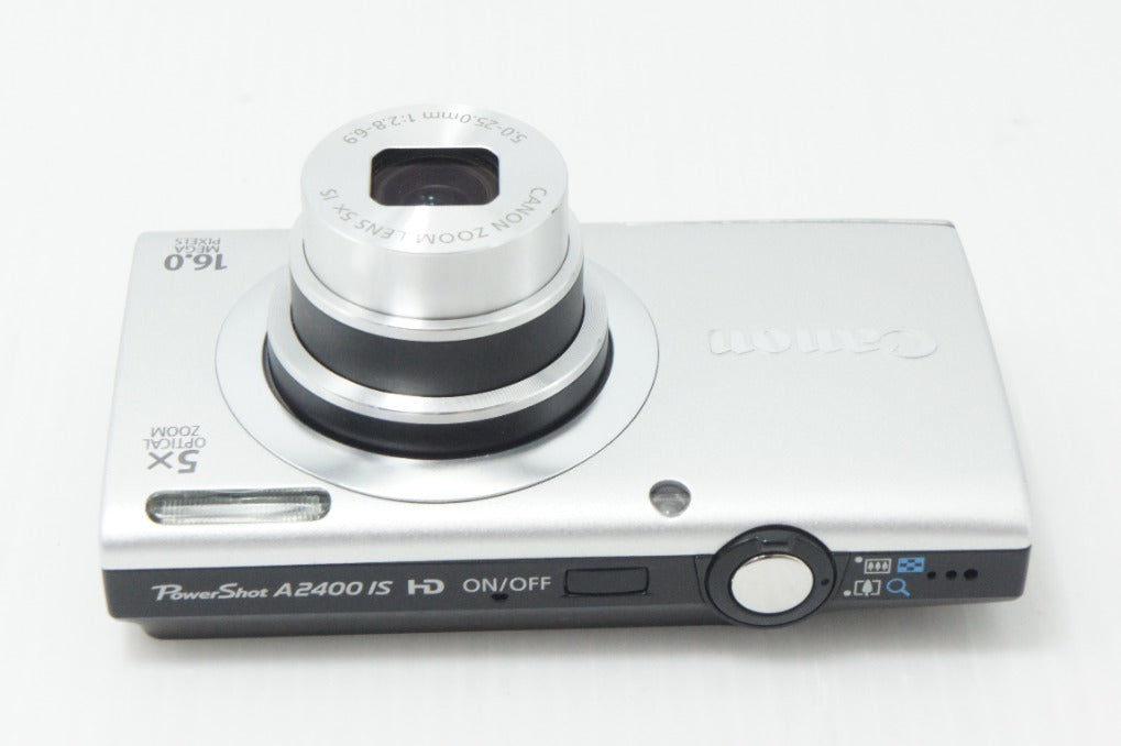 Canon キヤノン PowerShot A2400 IS コンパクトデジタルカメラ シルバー 260820e
